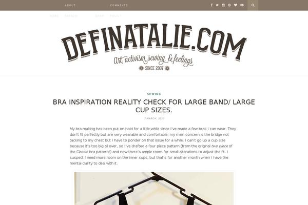 Hemlock theme site design template sample