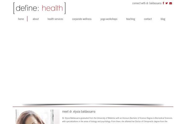 Site using WEBphysiology Portfolio plugin