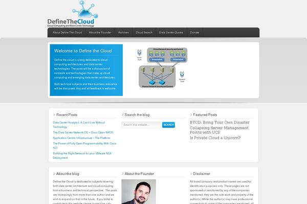 Minimalistique theme site design template sample