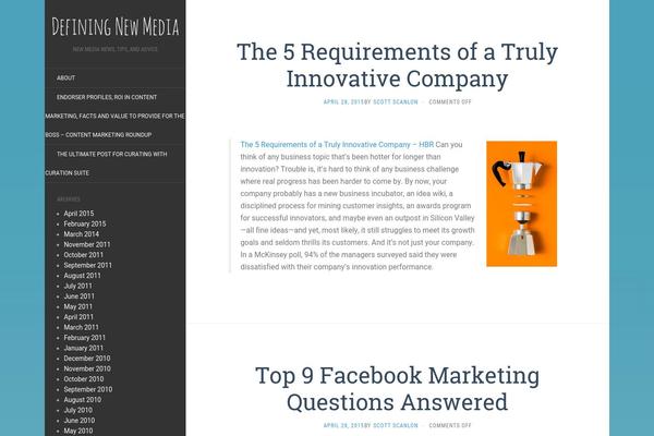 Flat theme site design template sample