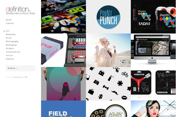 Mesh theme site design template sample