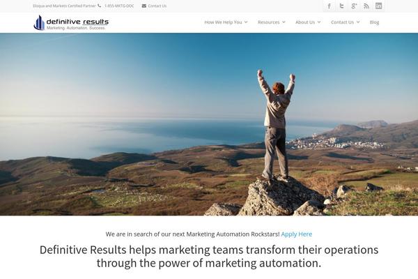 definitive-results.com site used Envision