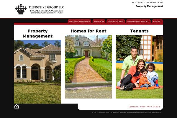 Site using Accordion plugin