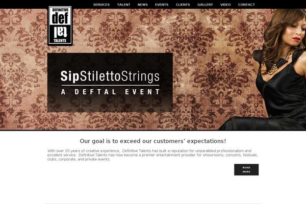 Lucidpress theme site design template sample