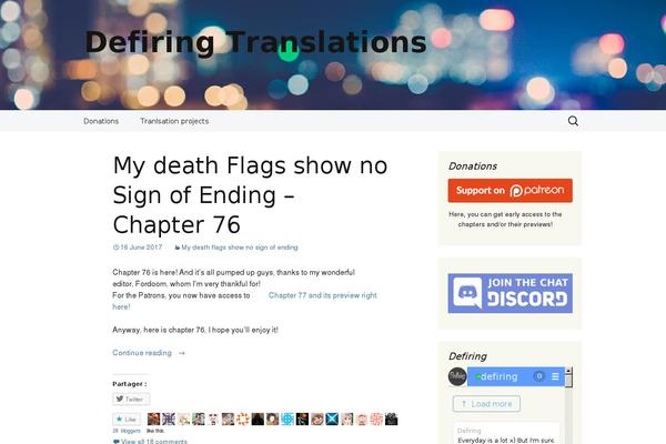 Site using Zeno Font Resizer plugin