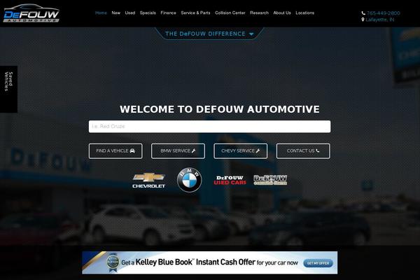 Dealer Inspire theme site design template sample