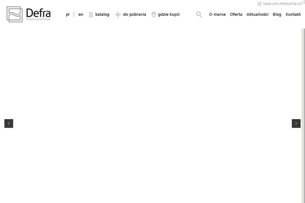 defra.pl site used Divi-child-theme