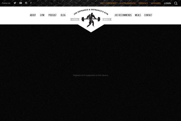defrancostraining.com site used Defrancos-2015