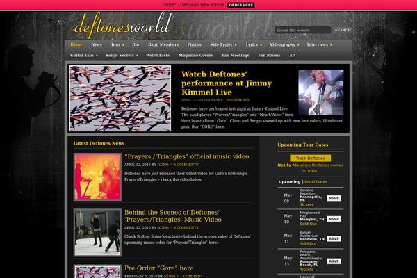 Site using WP PageNavi Style plugin
