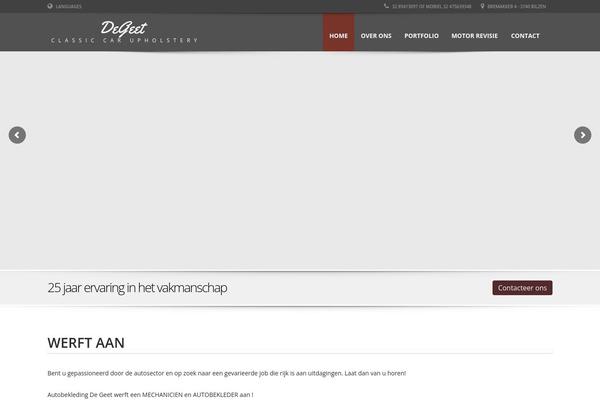 Automotive Car Dealership Business WordPress Theme theme site design template sample