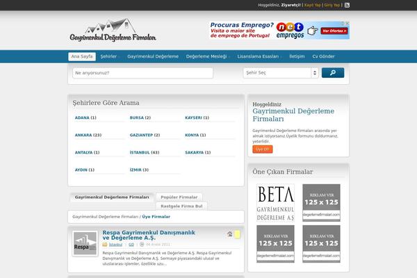 ClassiPress theme site design template sample