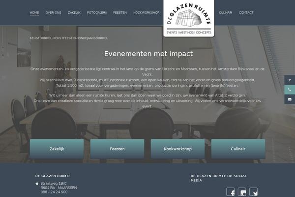 Jupiter Child theme site design template sample