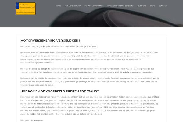 degoedkoopstemotorverzekeringspolis.nl site used Ariana