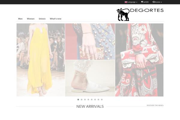 Mercor theme site design template sample