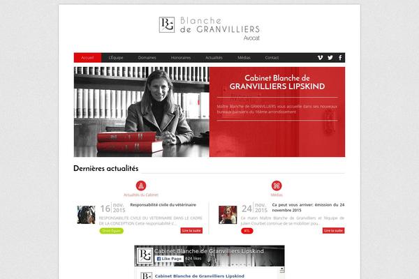degranvilliers.com site used Bdg
