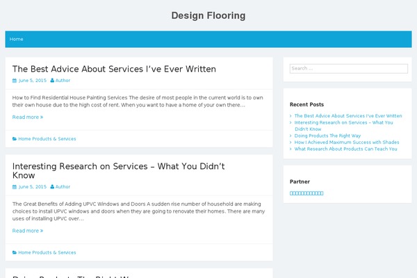 Living Journal theme site design template sample