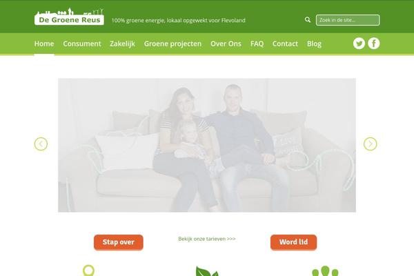 Basis theme site design template sample