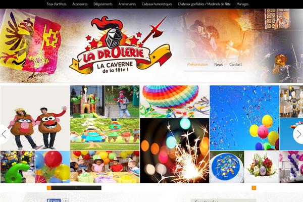 Duotive Three theme site design template sample
