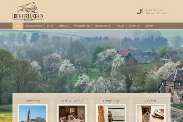 Globeview theme site design template sample