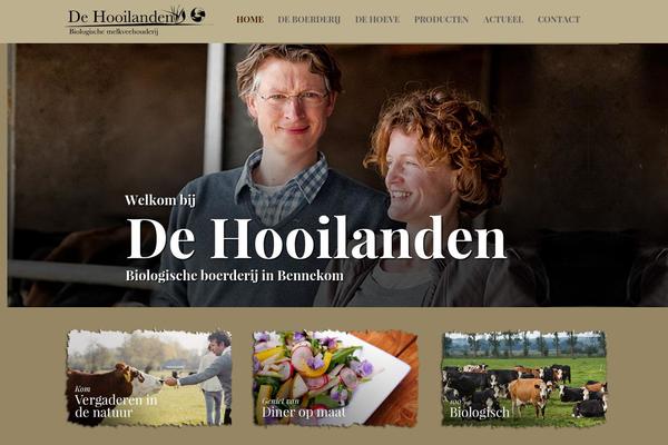 Seed theme site design template sample