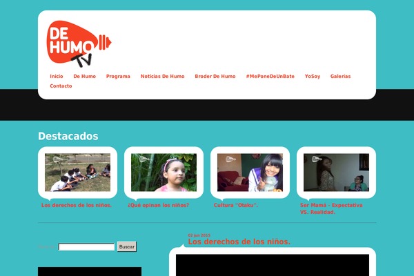 dehumo.tv site used Selecta