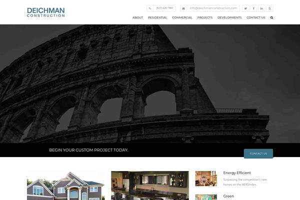 Construction theme site design template sample