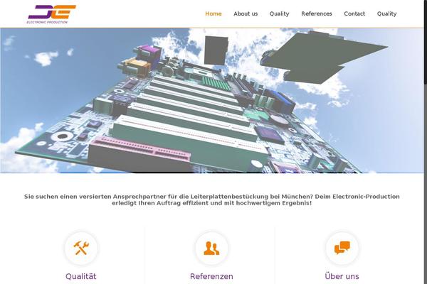 deim-electronic.de site used Deim