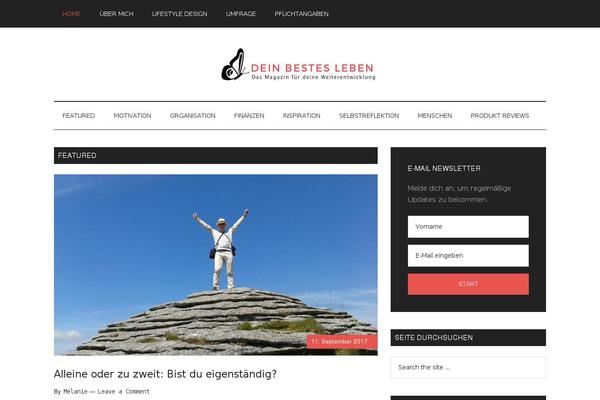Site using Simple Social Icons plugin