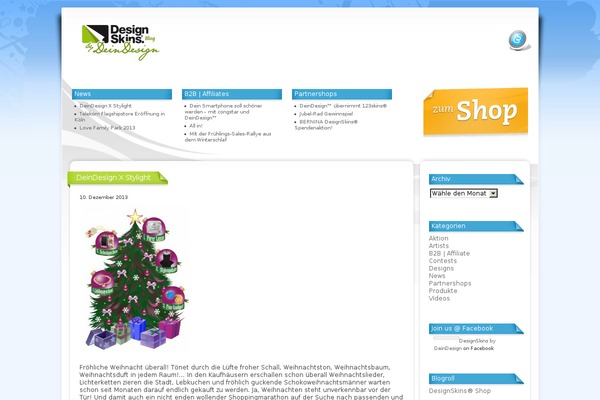 BlankSlate theme site design template sample