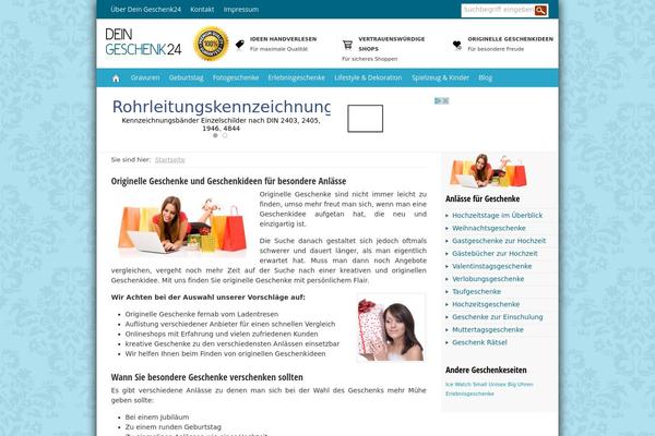 Dg theme site design template sample