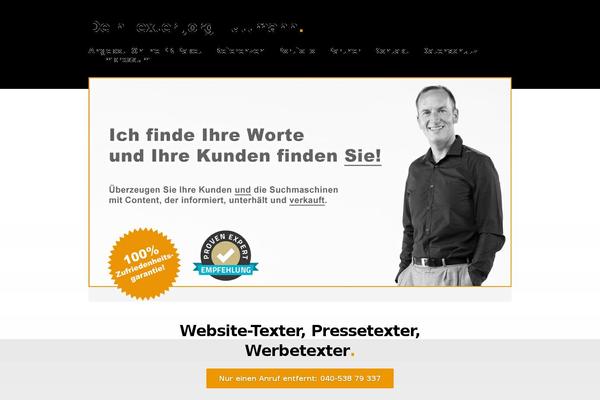 Deck theme site design template sample