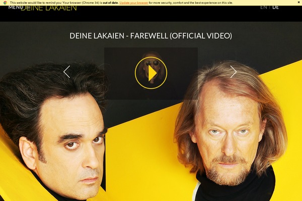 Site using Advanced Responsive Video Embedder plugin