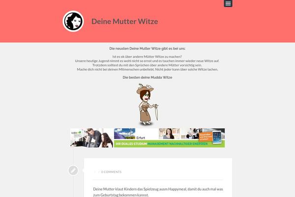 Lingonberry theme site design template sample