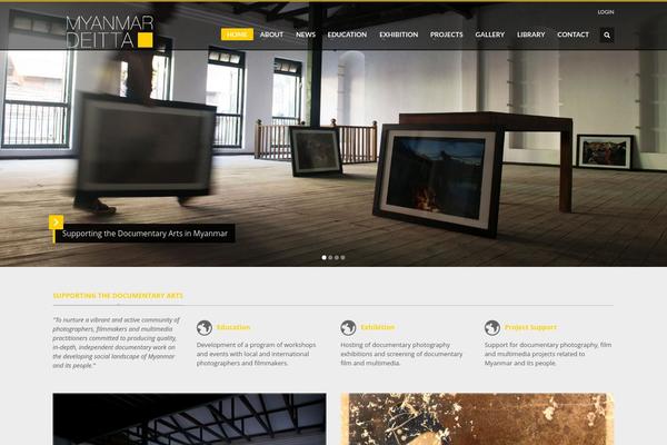 Kallyas theme site design template sample