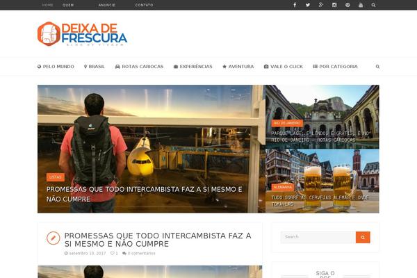 Smartblog theme site design template sample