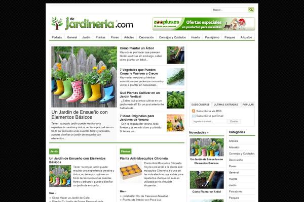 dejardineria.com site used Mix
