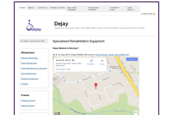 Thesis 1.7 theme site design template sample