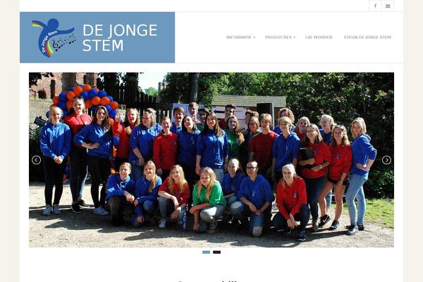 Responsive Brix theme site design template sample