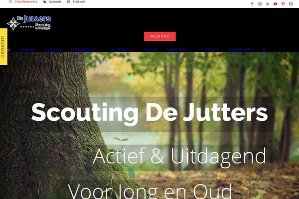 Site using WP Contact Slider plugin
