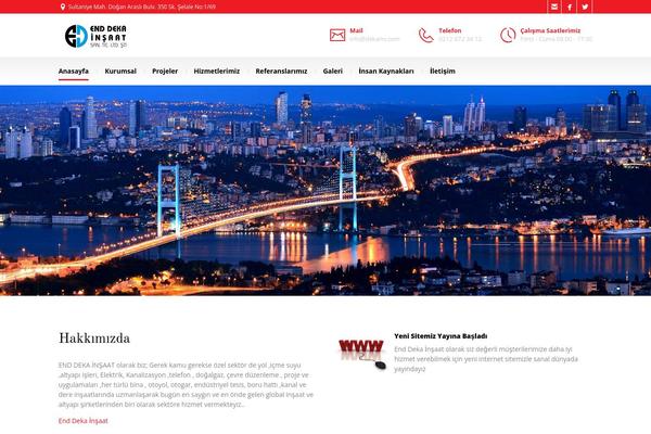 BuildMe theme site design template sample
