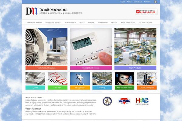 SimpleGrid theme site design template sample