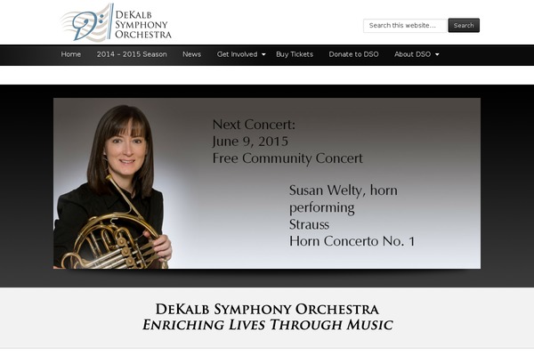 Inspiro theme site design template sample