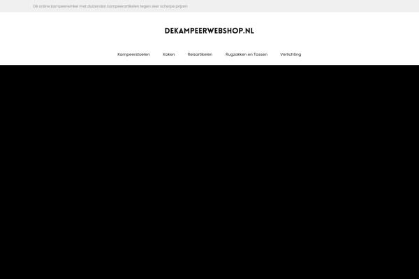 Veera theme site design template sample
