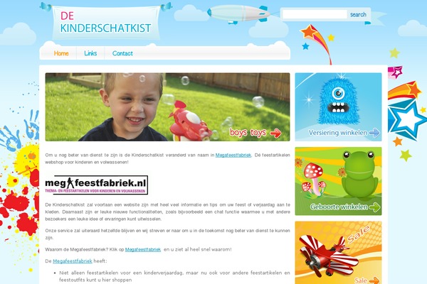Kids_toys theme site design template sample