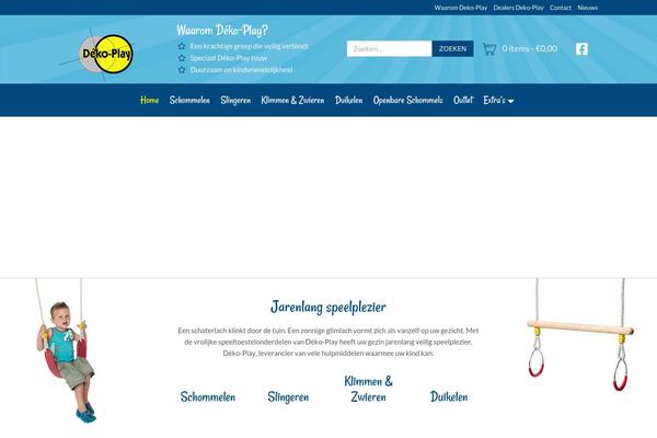 Caramelo theme site design template sample
