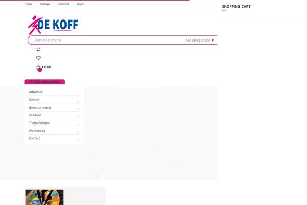 Electro-child theme site design template sample