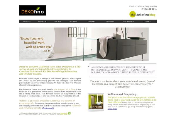 inFocus theme site design template sample