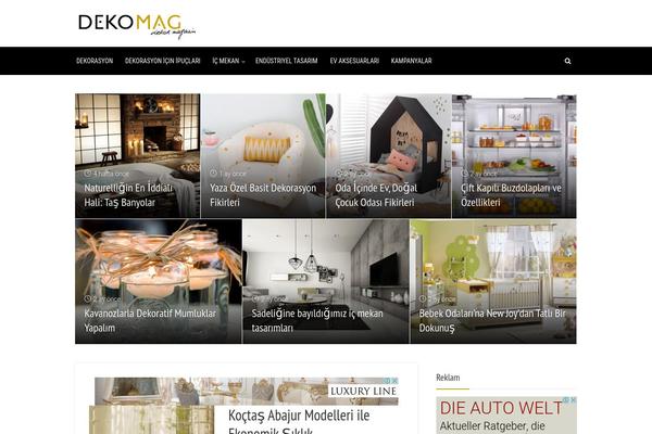 Throne theme site design template sample