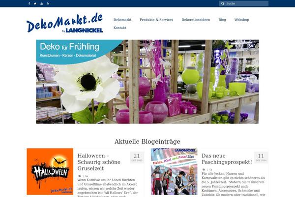 Virtue theme site design template sample