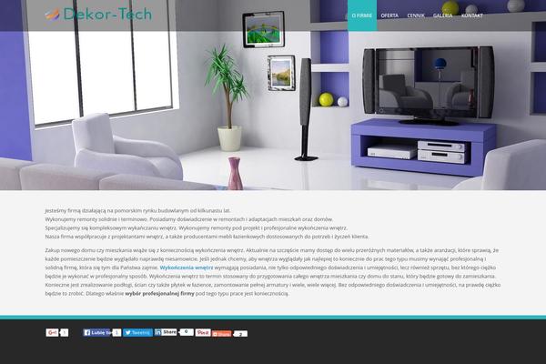 dekor-tech.pl site used Lavish